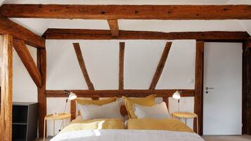 2 bedrooms, iron/ironing board, free WiFi, bed sheets