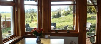 Holiday Apartment 'Naturhaus, 50sqm' with Lake View, Terrace and Wi-Fi