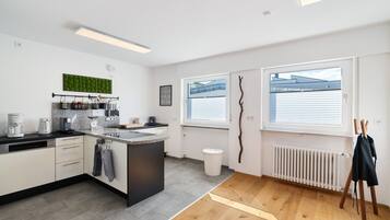 Kühlschrank, Ofen, Herdplatte, Geschirrspüler