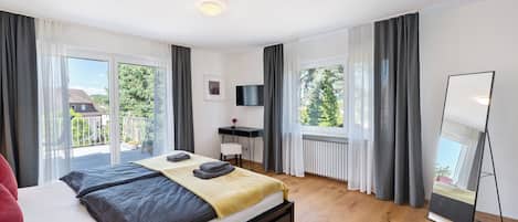 3 chambres, fer et planche Ă repasser, Wi-Fi gratuit, draps fournis