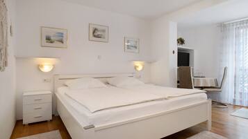 1 Schlafzimmer, kostenloses WLAN, Bettwäsche