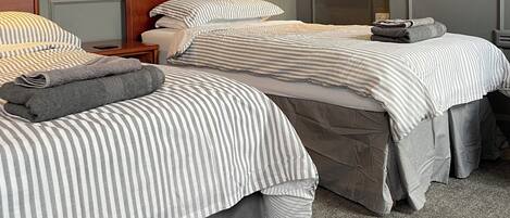 Free WiFi, bed sheets