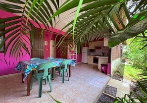 Restauration en plein air