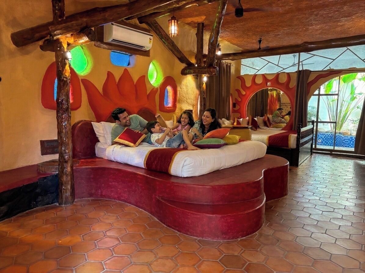 Villa familiar, patio, vista al resort | Camas extra, wifi gratis y ropa de cama 