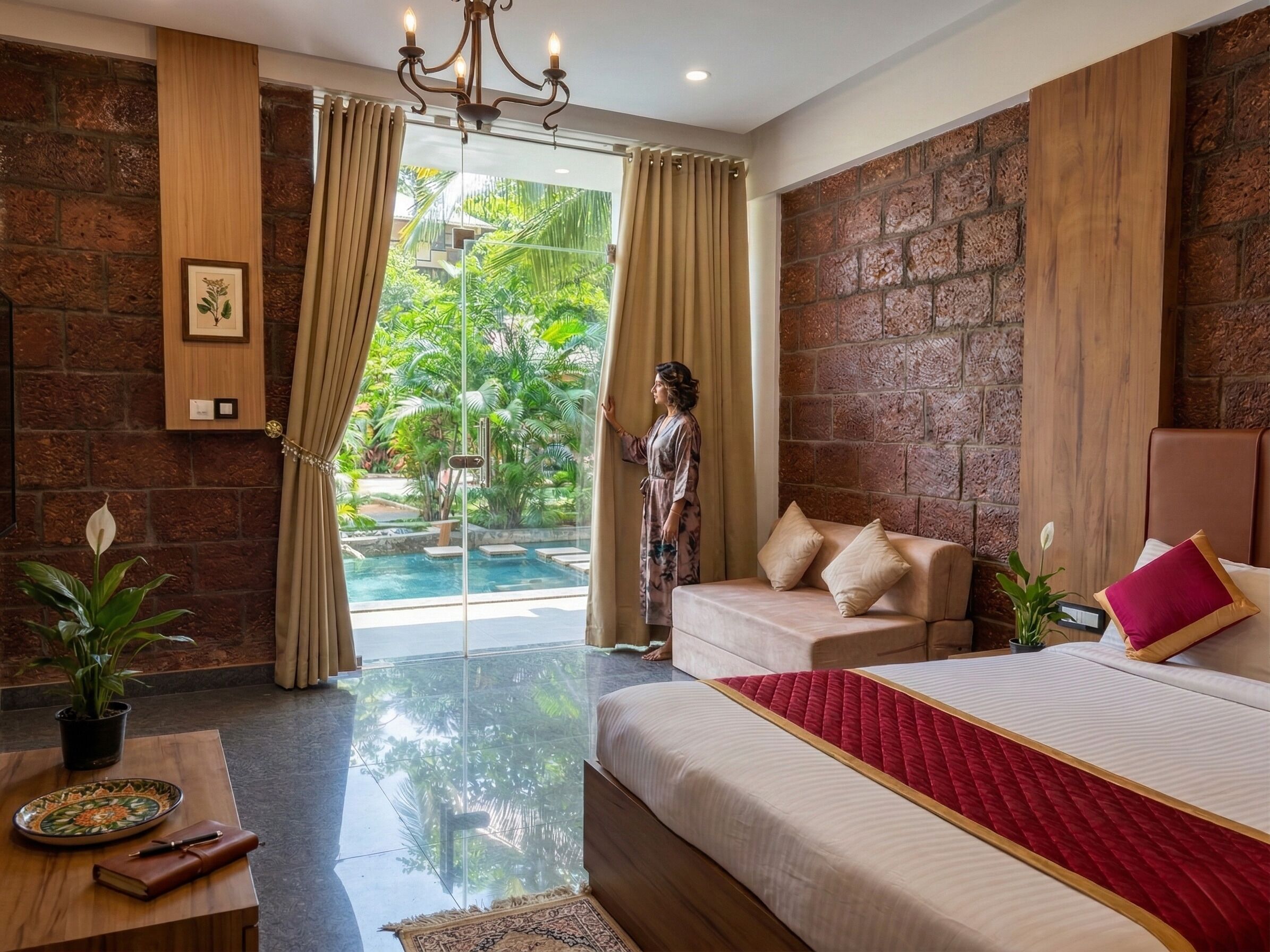 Premium Double Room, Resort View | Rollaway beds, free WiFi, bed sheets