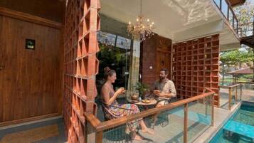 Facciata della struttura