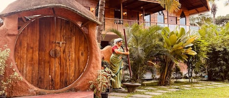 Villa familiar, patio, vistas al complejo turístico | Vistas al jardín