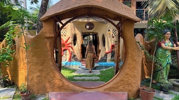 Voorkant van accommodatie