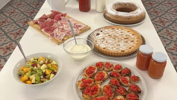 Colazione a buffet inclusa, servita tutte le mattine