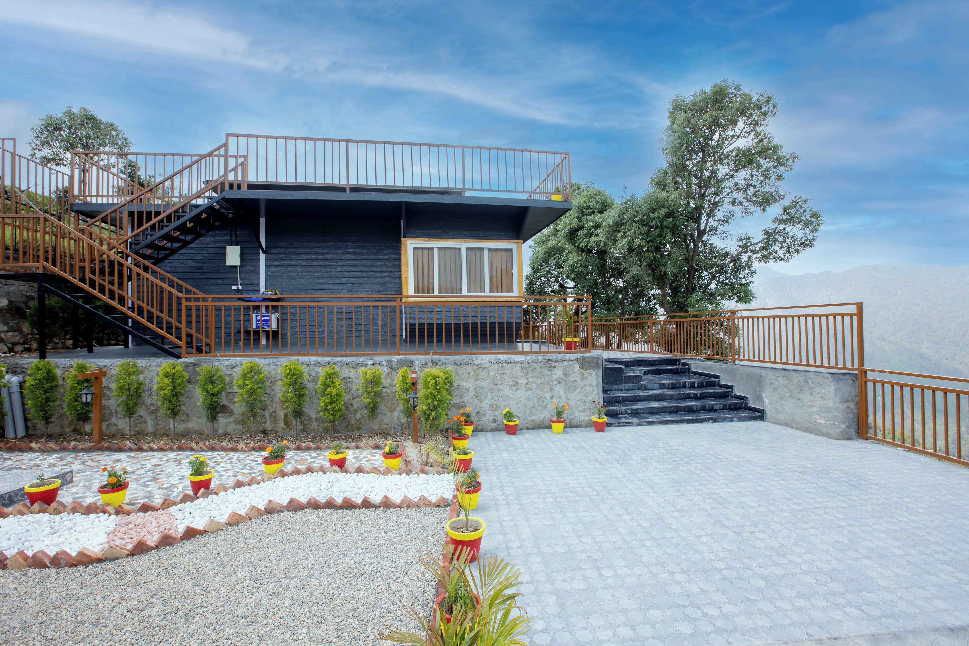 Fachada de la propiedad