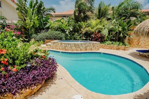Apartment, 4 Bedrooms, Balcony, Garden View | Pool | Outdoor pool