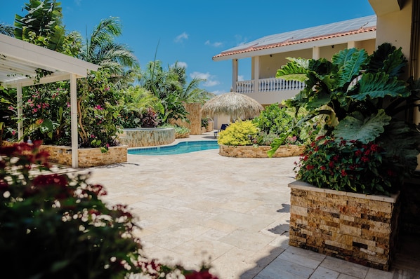 Apartment, 4 Bedrooms, Balcony, Garden View | Terrace/patio - Spacious 4-bedroom Apartment 2 km From Eagle Beach - Dream Suites Aruba (Noord)