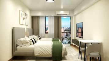 Bay Suite Double | 2 bedrooms, in-room safe, desk, blackout drapes