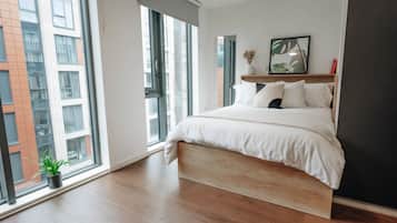 1 bedroom, blackout curtains, free WiFi