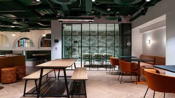 Sala de estar en el lobby