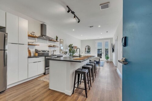 Welcome to our stylish and spacious apartment near the Nations