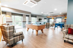 Sala de estar en el lobby