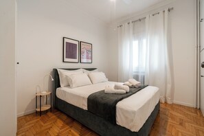 2 Schlafzimmer, Bügeleisen/Bügelbrett, kostenloses WLAN, Bettwäsche