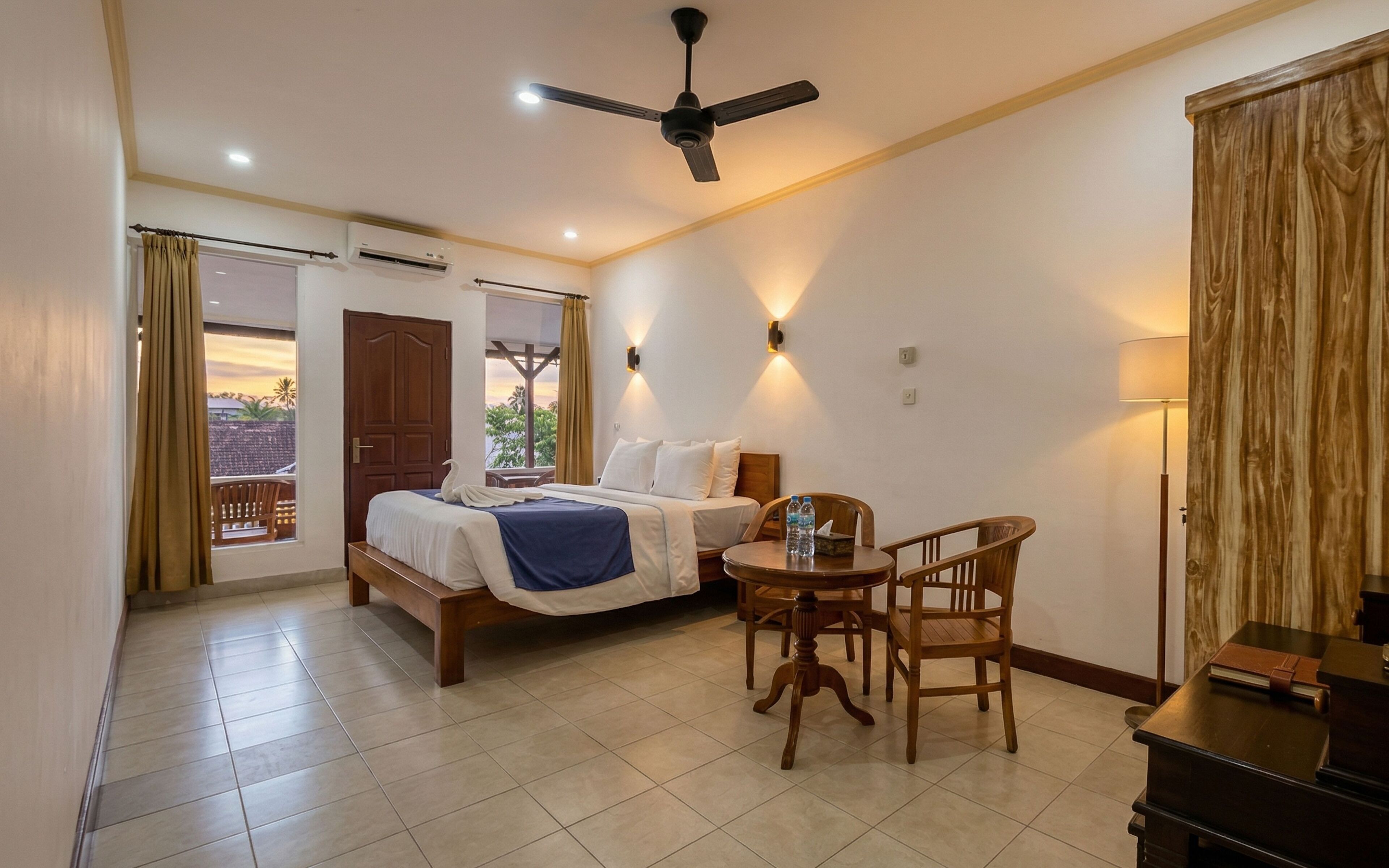 Deluxe tweepersoonskamer, balkon | Gratis wifi