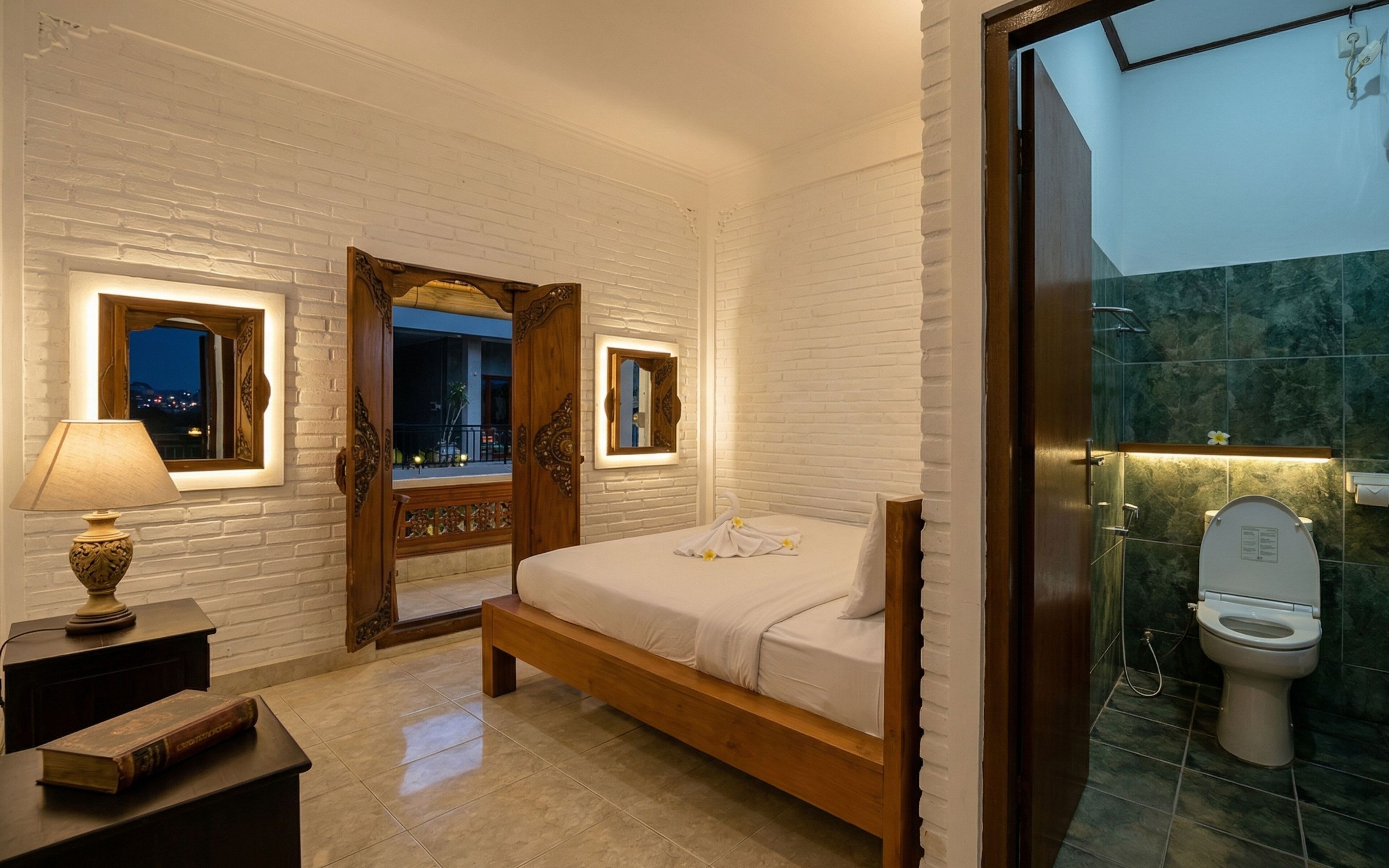 Standaard kamer, balkon, uitzicht op stad | Gratis wifi