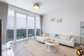 Căn hộ Cao cấp, quang cảnh vườn | Khu phòng khách