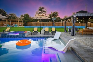 Una piscina climatizada