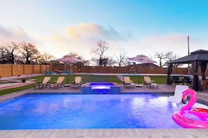 Piscine chauffée