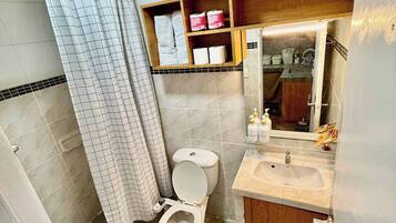 Apartment, 1 Bedroom, Accessible, Smoking | Bathroom
