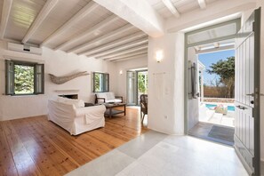 Villa | 3 bedrooms, desk - Sun Drop I With Private Pool Drios Beach Paros (Paros)