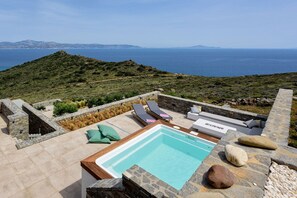 Villa | 3 bedrooms - Rising Moon sea View Villa Near the Beach (Paros)
