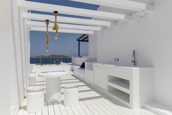 1 bedroom - Maria Sea View Apartment Naousa (Paros)