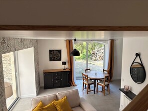 TV - Gîte justine "Domaine Les Sources (Port-Bail-sur-Mer)