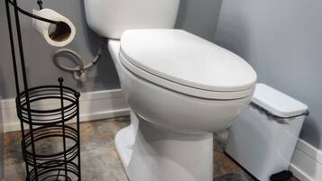 Towels, soap, toilet paper