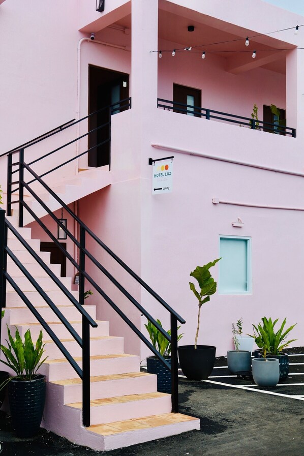 Fachada da propriedade
