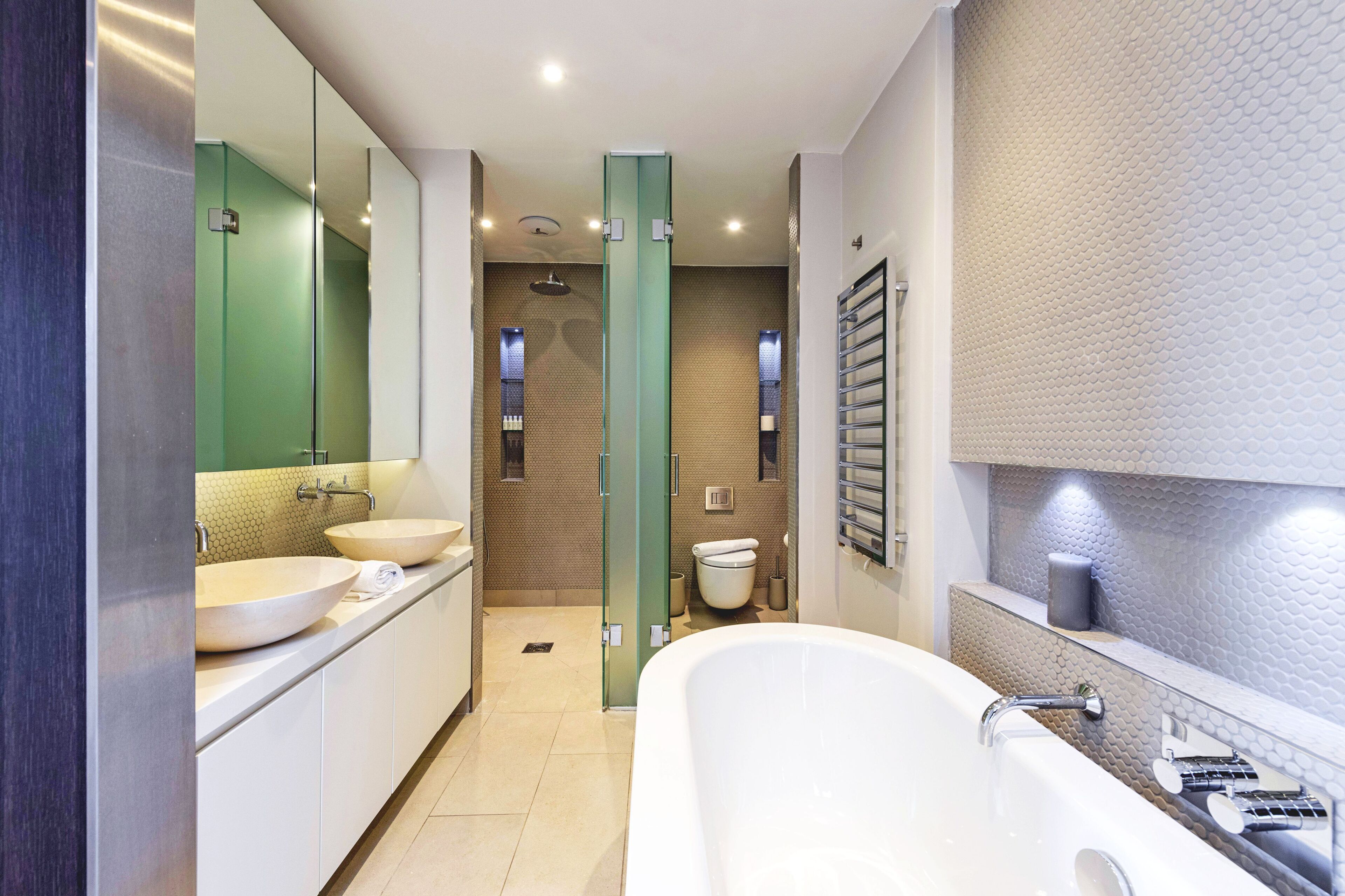 Penthouse, Balcony, City View | Bathroom