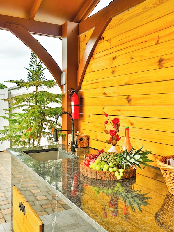 Enceinte de l’hébergement