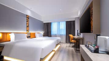 Basic Double Room, Non Smoking, City View | Blackout drapes, soundproofing, iron/ironing board, free WiFi
