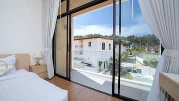 Villa Deluxe, 3 habitaciones, piscina privada | Vistas desde la habitación