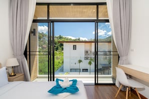 Villa Deluxe, 3 chambres, piscine privée | Vue de la chambre