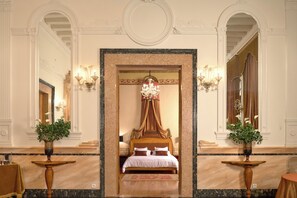 Luxury Apartment, City View | Living area | 50-cm flat-screen TV with cable channels