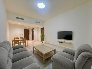 Lägenhet Standard - 1 sovrum | 1 sovrum, skrivbord, arbetsyta för laptop och gratis wi-fi