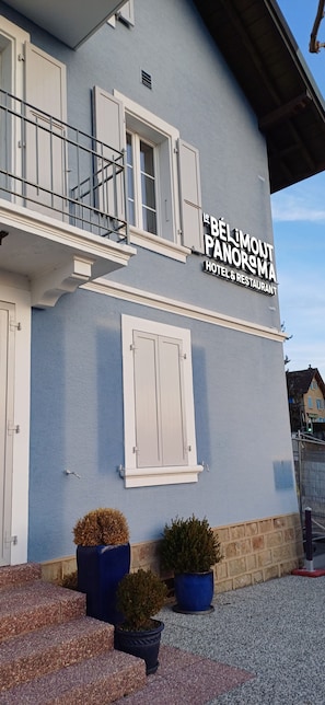 Fassade der Unterkunft