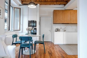 Familienapartment, Stadtblick | Eigene Küche