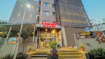 Entrada al alojamiento