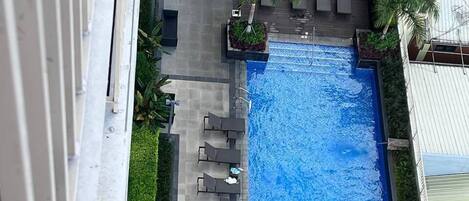 Lägenhet Comfort - 1 sovrum - balkong - utsikt mot staden | Terrass/Patio