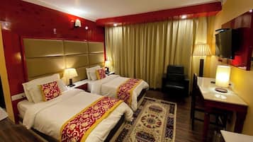 Deluxe kamer, 1 twee- of 2 eenpersoonsbedden | Gratis wifi