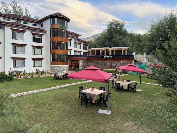 Façade de l’hébergement