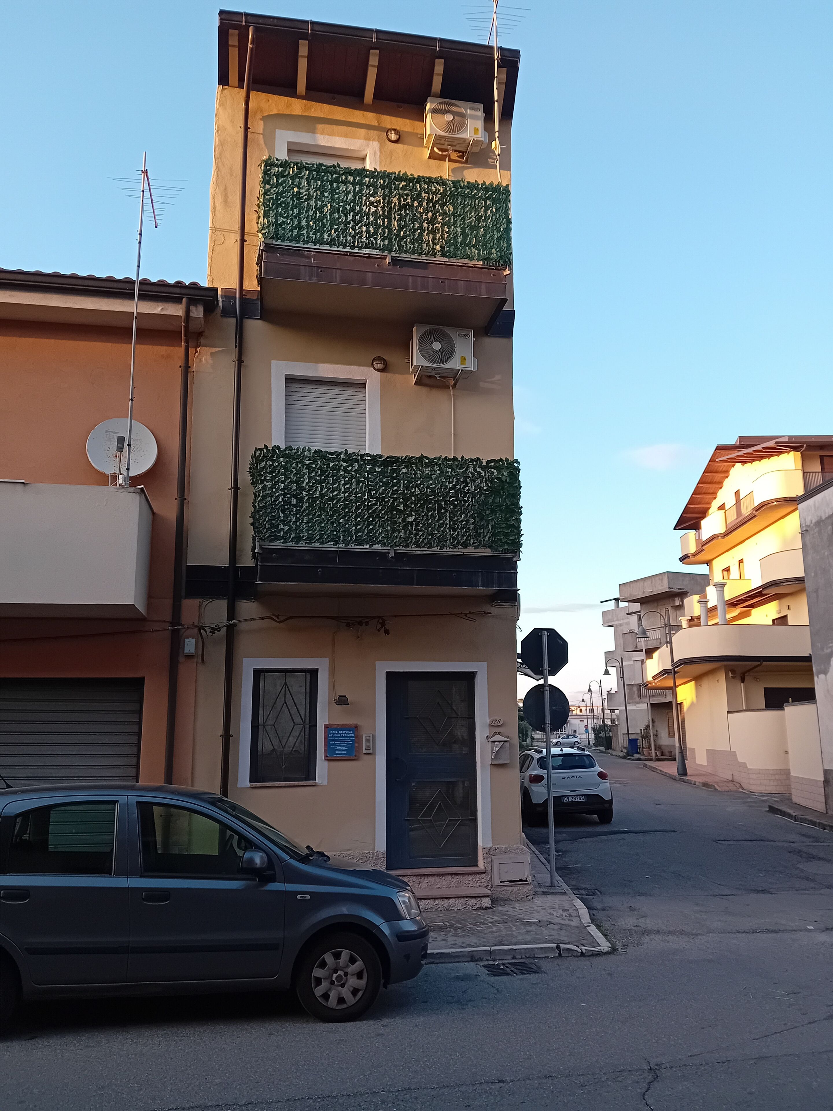 Fassade der Unterkunft