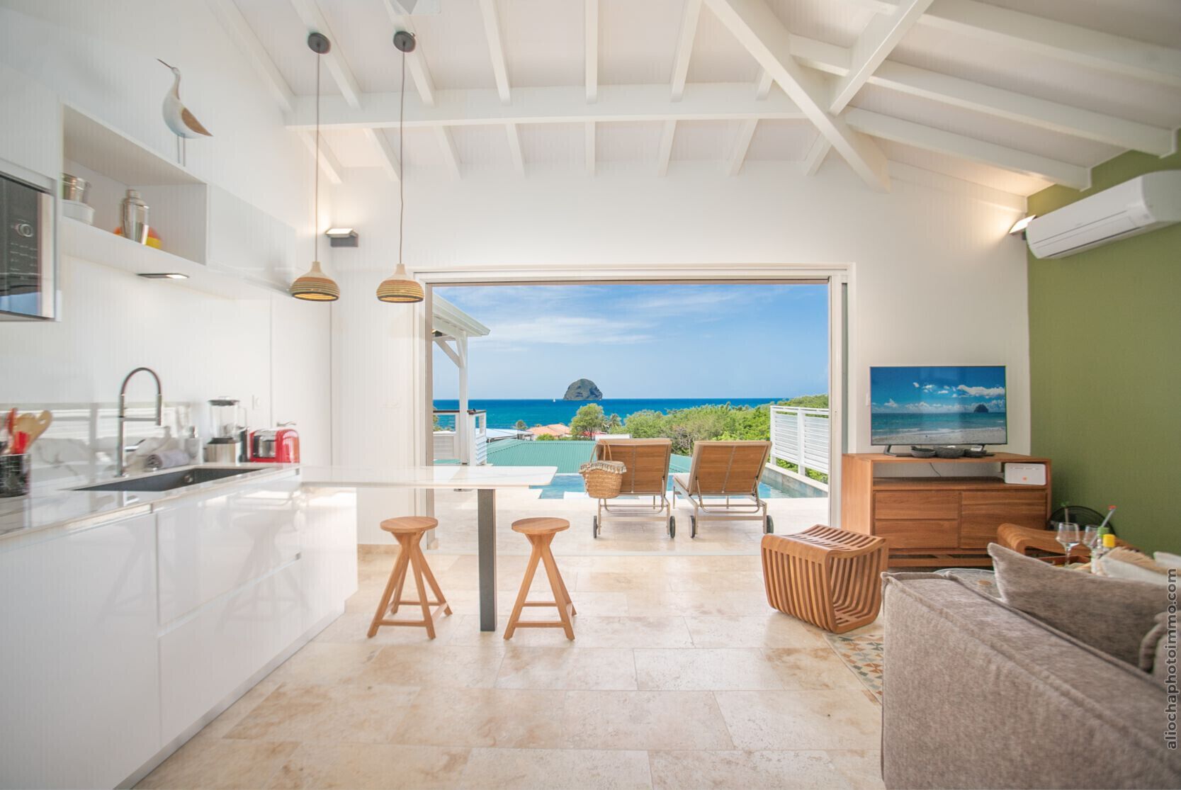 Kühlschrank, Mikrowelle, Ofen, Geschirrspüler