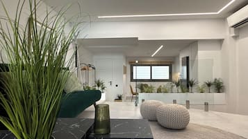 Apartamento, 2 quartos, para não fumantes, cozinha | Área de estar